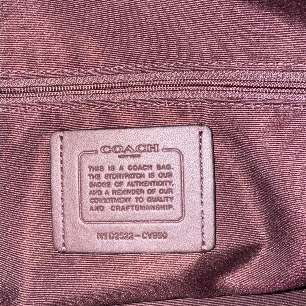 Coach Large Rowan-NWOT Black - Picture 5 of 6